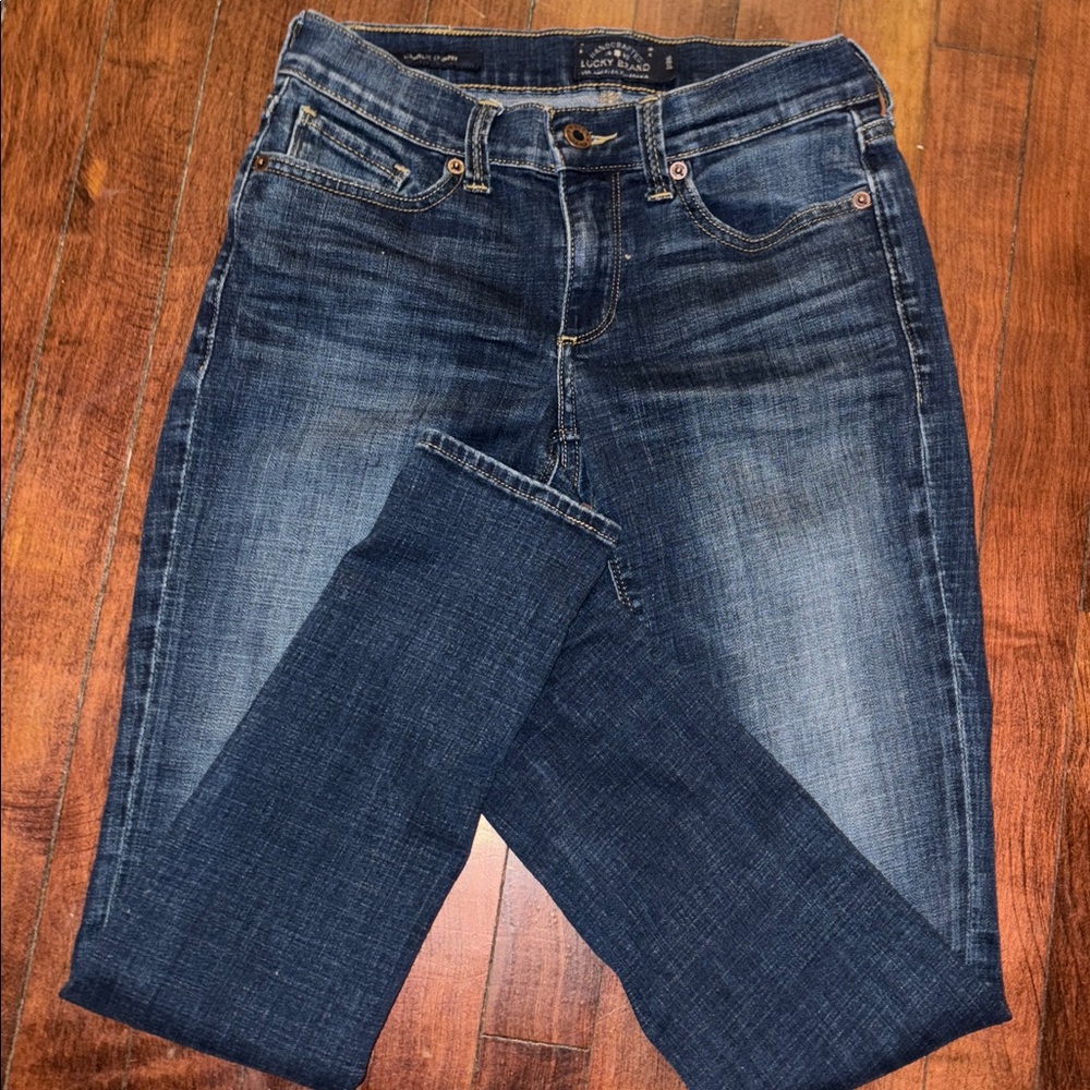 Lucky Brand Medium Wash Denim Skinny Jeans - Picture 2 of 6